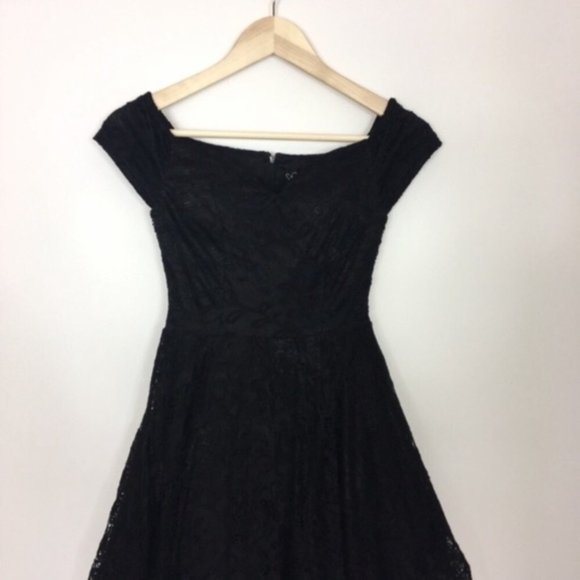 Windsor Lace Semi Flare Skater Dress - Picture 6 of 8